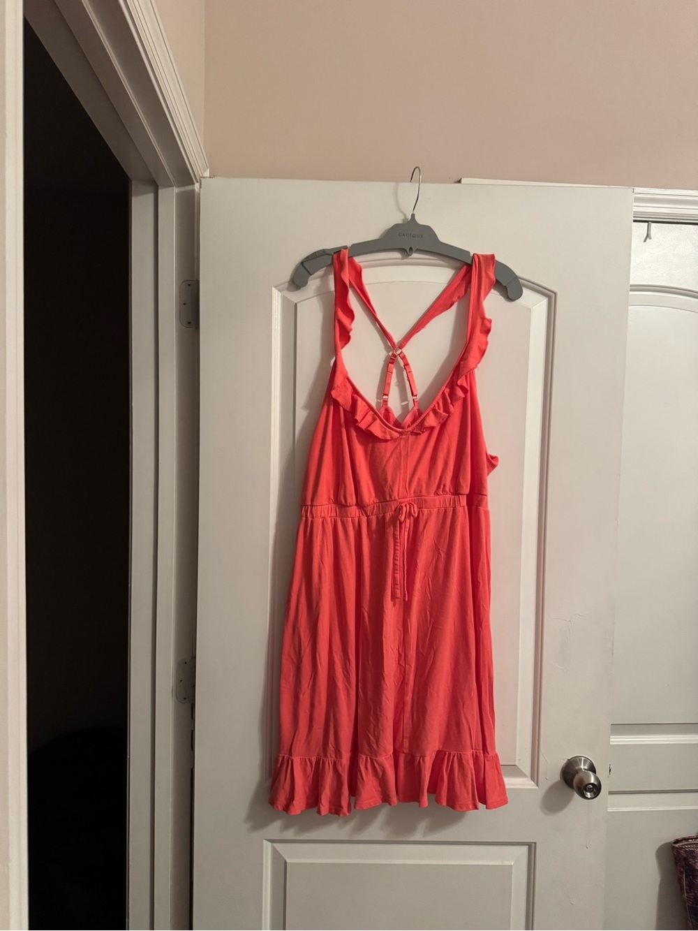 Lane Bryant Cacique Collection Coral Plus Size 26/28 Nightgown